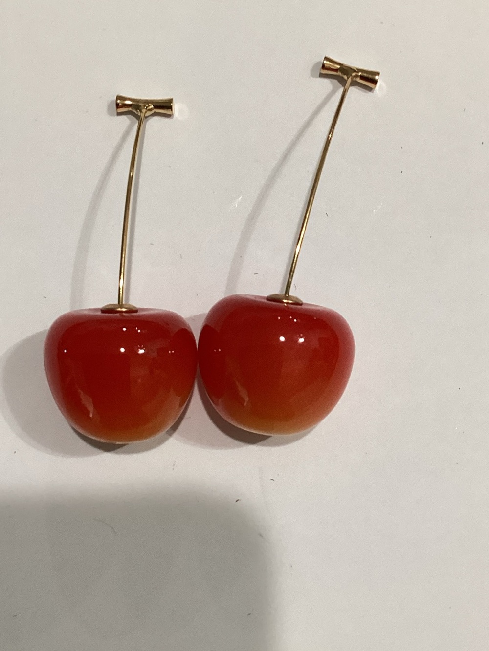 Fashion Jewelry Red Cherry Drop Earrings